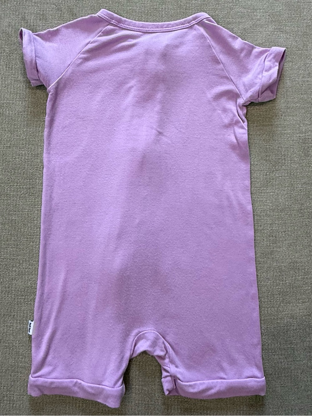 Little Sleepies Light Orchid Shorty Zippy 6-12 Months - Picture 3 of 6